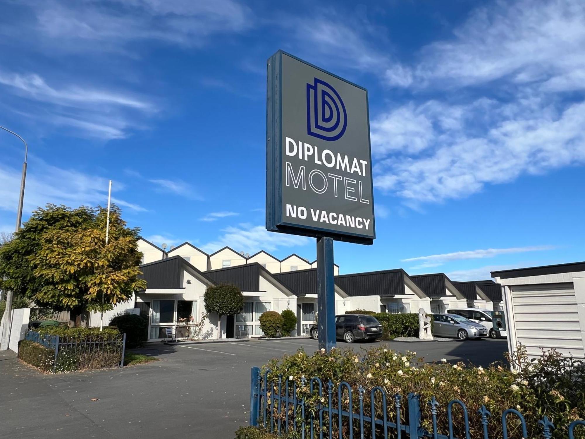 כרייסטצ'רץ' Diplomat Motel מראה חיצוני תמונה